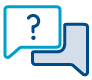 Internet Frequently Asked Questions Button